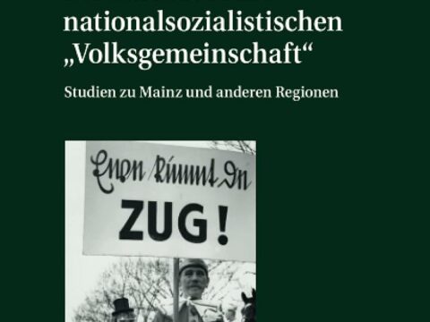 Buchcover zu Die Fastnacht der nationalsozialistischen „Volksgemeinschaft“ erschienen im Peter Lang Verlag