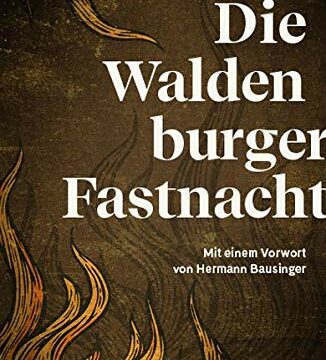 Buchcover zu Die Waldenburger Fastnacht von Jan Wiechert erschienen im Molino Verlag