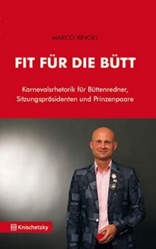 Buchcover zu "Fit für die Bütt" von Marco Ringel erschienen im Röhrig Universitätsverlag