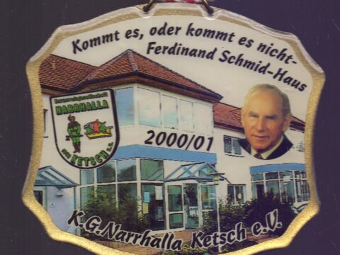 Jahresorden 2000/2001 der KG Narrhalla Ketsch - Bild: Werner Härter